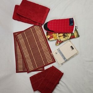 10pc Dining and Kitchen Mitt Set
